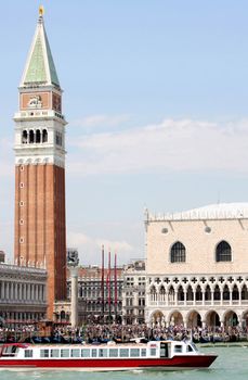 Piazza San Marco and The Doge's Palace in Venice, Italy