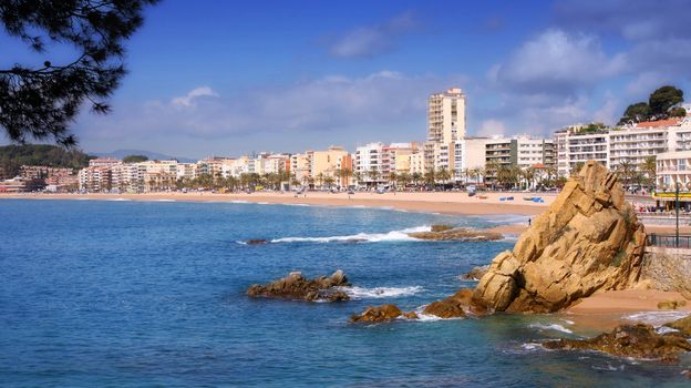 View of Lloret de Mar (Spain)