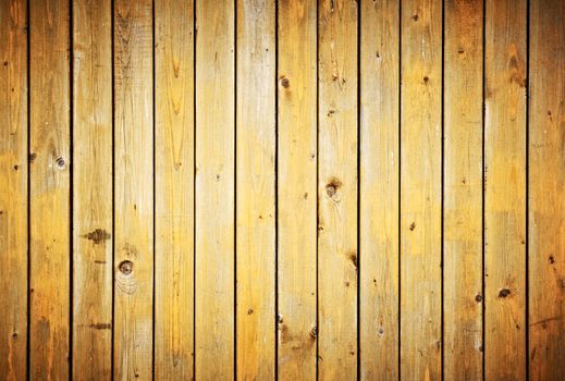 Wood planks texture. Vintage fence background.