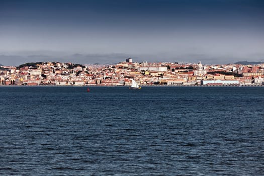 Unique view over the other side of the river which is situated approximately 8 Km away.