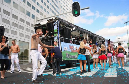 Dance Parade in Rotterdam