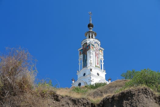 church on  mountain                             