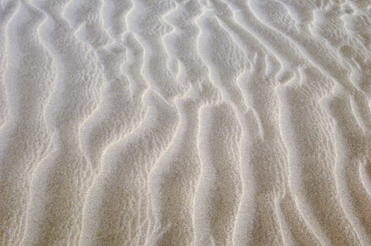 wave pattern background in the sand