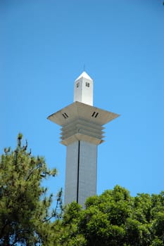 masjid tower of al furqon masjid in bandung, west java-indonesia