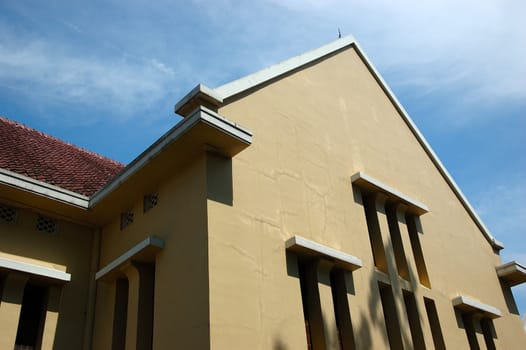 old church building in bandung, west java-indonesia