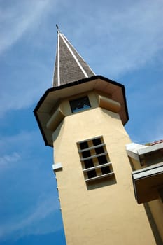 old church building in bandung, west java-indonesia