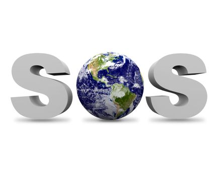 The time is now to act on a distress S.O.S. call from our planet Earth