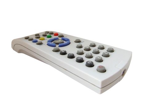 remote controler isolated on white, with clipping path