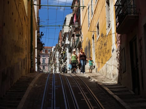 Street in Lisbon,
