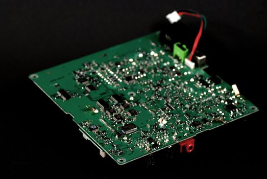 stock pictures of electronic components and boards 