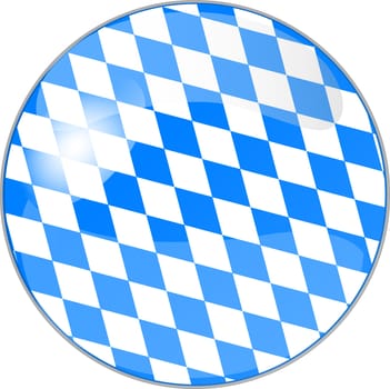 illustration of a blank oktoberfest button