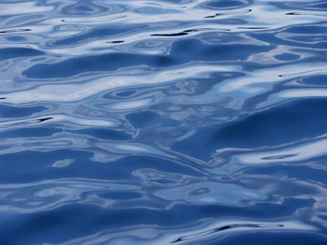 photo of dark blue water with waves