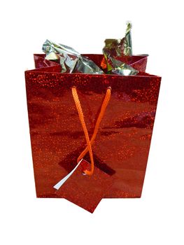 Red shopping bag