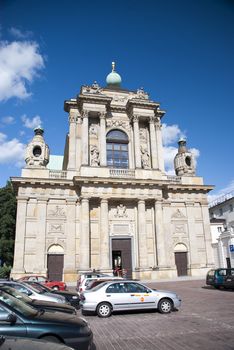 royal route church in warsaw 