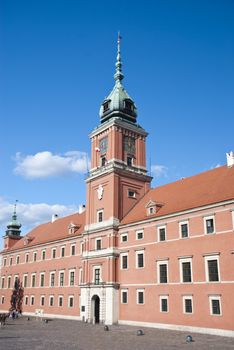 The clocktower of the Royal Palac 