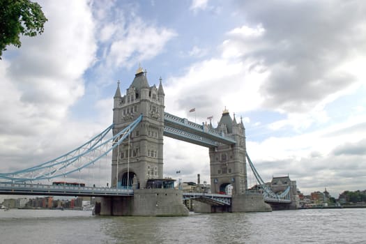 Tower Bridge Landmark in London, United Kingdom