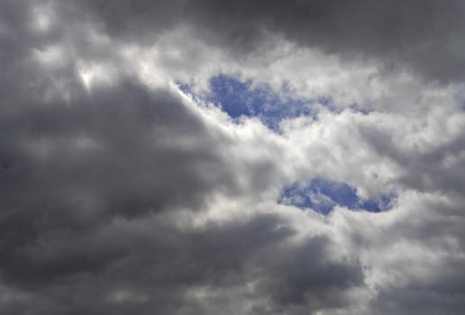 thunderclouds before rain