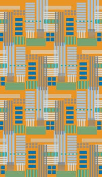 Seamless background pattern of various rectangles in multiples of four