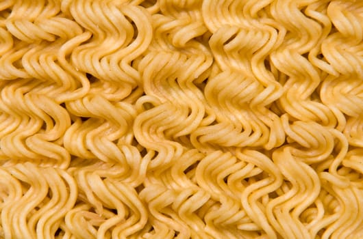 raw macaroni,rest upon plate