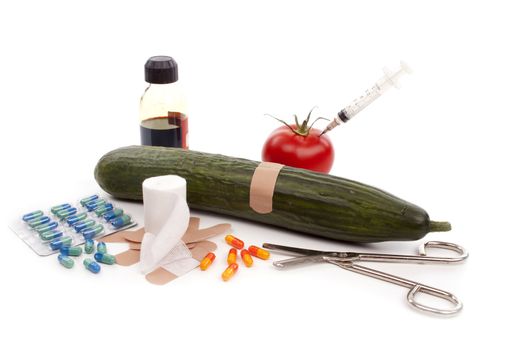 Medical analysis of a ucumber in search for the ehec bacteria