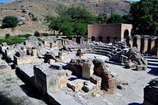 Travel photography: Archaeological site of Gortyn, Crete