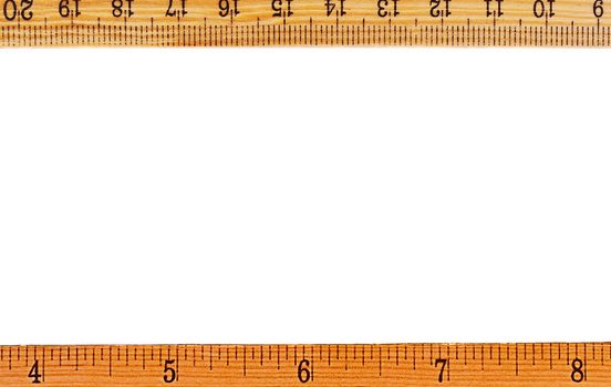 ruler frame or a border also used for copy space