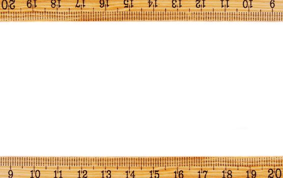 ruler frame or a border also used for copy space