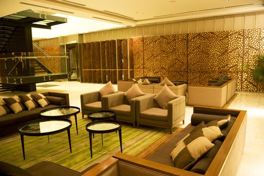 Image of a modern lounge.