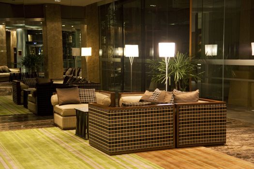 Image of a modern lounge.