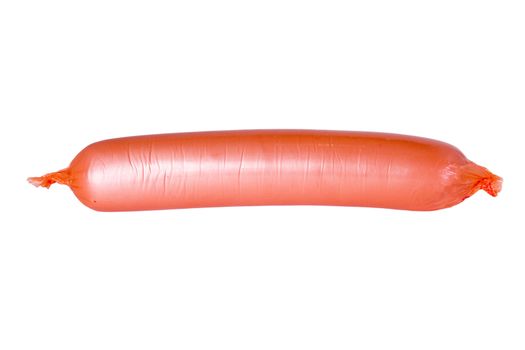 sausage isolated on white background.(clipping path included)