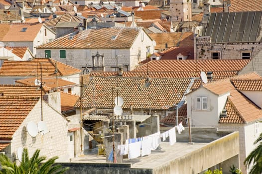 The old city of Trogir in Croatia 