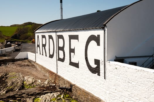 Ardbeg distillery on Islay
