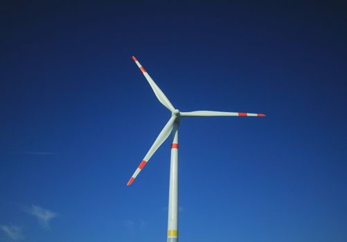 Electrical energy generated by oversize wind mill