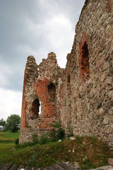  Estonia. Laiuse. Ruins of a castle . 15 century