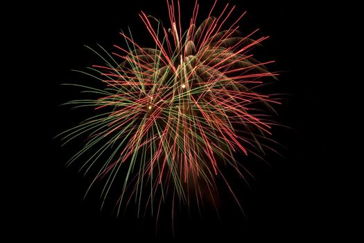 Shot of a fireworks