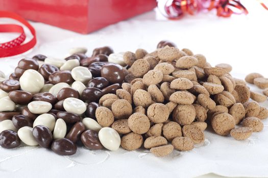 Kruidnootjes,  gingerbread holiday cookies in December  in Holland