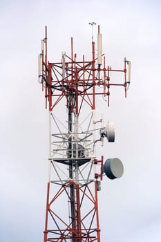 celluar tower for voice, data and video
