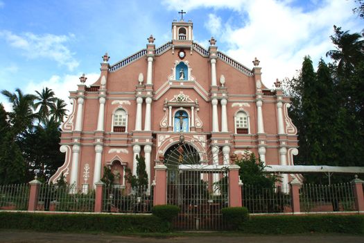front view of a Roman Catholic Church
