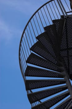 Staircase silhouette