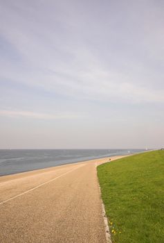 Seaside edge in Den Helder in Holland