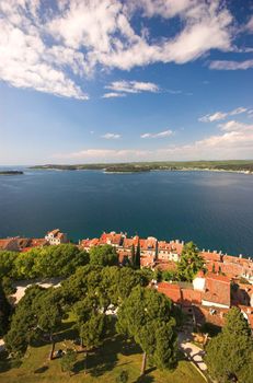 A view of Rovinj, Croatia, Istria