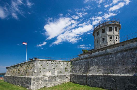 Antoine de Ville castle in Pula, Croatia