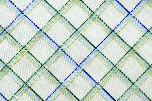 Close up real gridded fabric, 100% cotton.