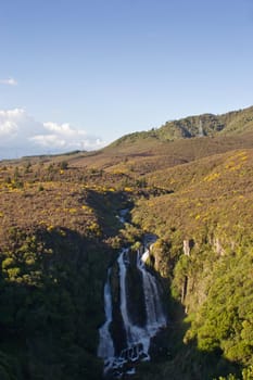 Waipunga Falls on the Napier-Taupo road, Central North Island, New Zealand