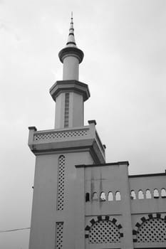 small masjid with arabic decorative style
