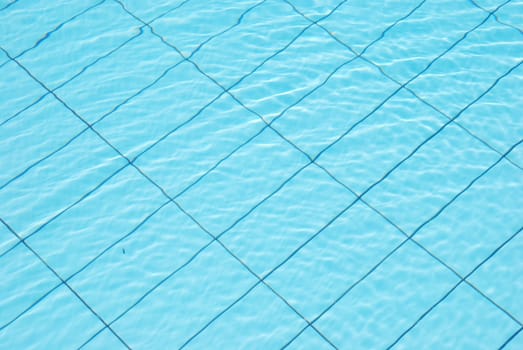 pool background with rectangular tiles