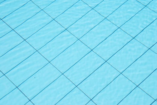 pool background with rectangular tiles