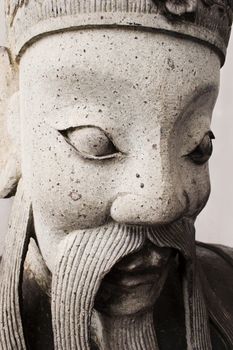 A statue in a Bangkok Temple