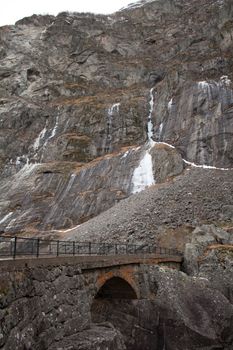 Stonebridge over river.