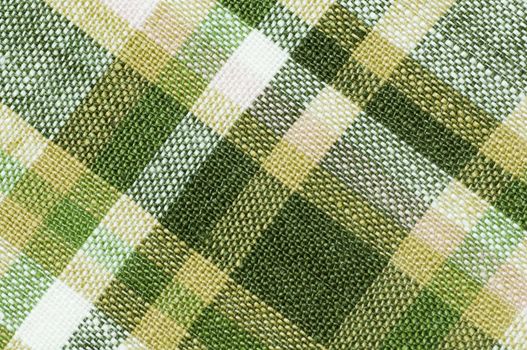 Close up on cloth pattern 